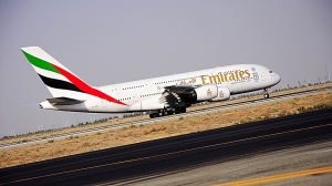 Emirates har i dag over 50 Airbus A 380, samt ytterligere 87 i bestilling (foto: ek)