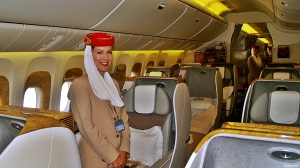 Emirates Business Clas Boeing 777-300ER (foto: Â©otoerres)