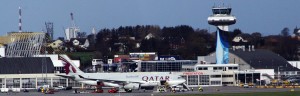 Stavanger lufthavn Sola er (per 2015) den tredje største av Avinors flyplasser i Norge (Â©otoerres)