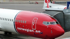 Norwegian stanser alle innenriksflyvninger i Skandinavia og har også permittert opptil 800 av sine 1300 kabinansatte   (foto: Â©otoerres)