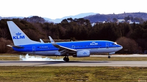 Air France KLM fikk en passasjerøkning på 1.3 prosent i desember. Datterselskapet Transavia, som er i ferd med å overta en rekke kortruter hadde en økning på 17 prosent (Â©otoerres)