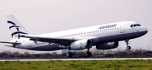 Aegean stasjonerer fire Airbus A 320 på Kypros (aegeanair.com)