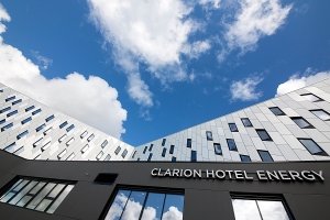 Clarion Hotel Energy er med sine 400 rom det største hotellet i Stavanger (Choice.no)
