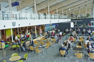 Over 1,4 millioner rester over Aalborg Lufthavn i 2014 (foto:aal.dk)