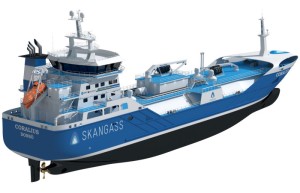 Skangass nya LNG-bunkringsfartyg skal opereras av Sirius Rederi AB