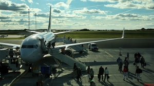 Jet Time`s Boeing 737 i Aalborg lufthavn (Â©otoerres)