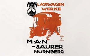 MAN byggede de første lastbiler og busser i Lindau i samarbejde med firmaet Saurer. Ã‰t år senere flyttede produktionen til MANs fabrik i Nürnberg. 