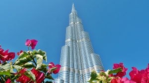 Burj Khalifa, världens högsta byggnad. (solresor)