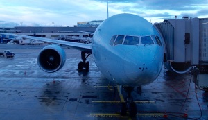 Air Canadas Boeing 777 i Frankfurt - klar for en tur til Toronto (arkivbilled: otoerres) 